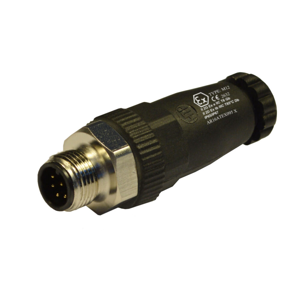 12MC8000-ATEX Connettore M12 a cablare