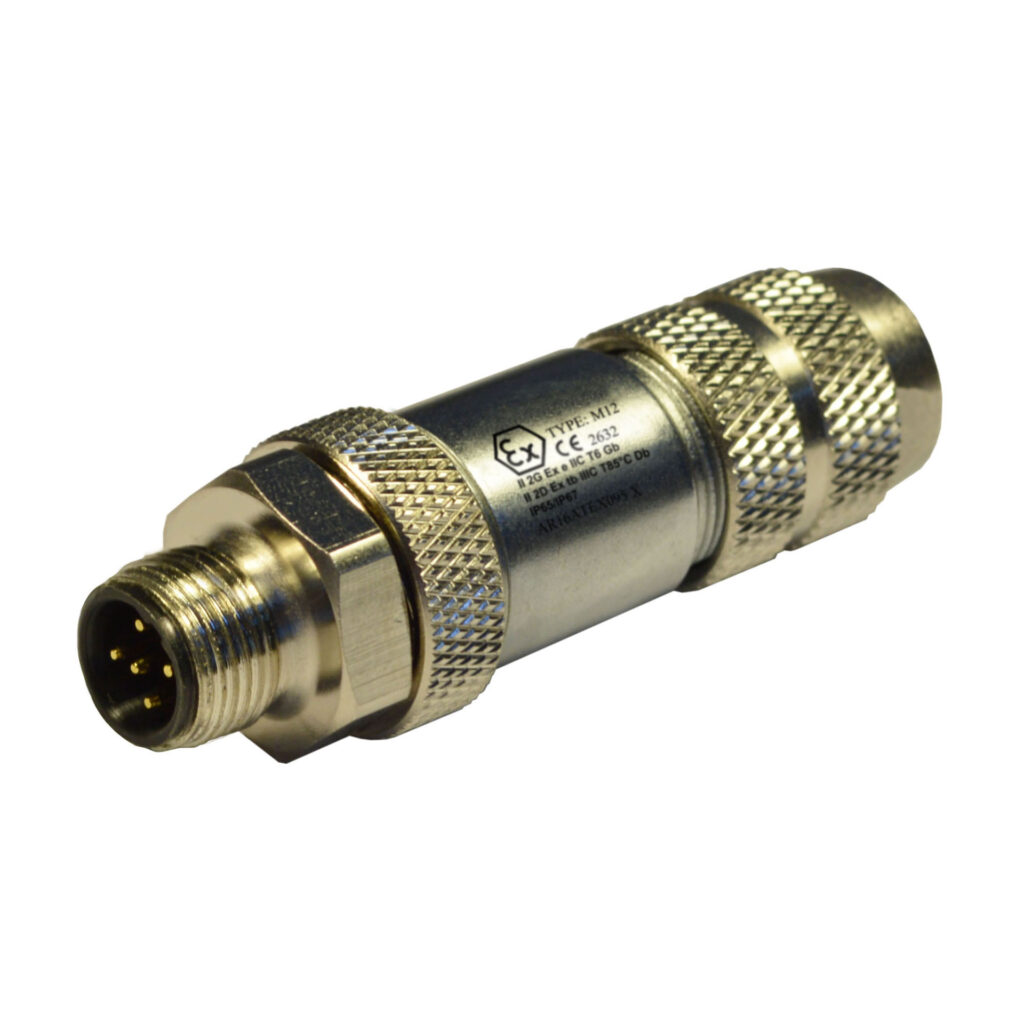 B-12M15000-ATEX – Connettori M12